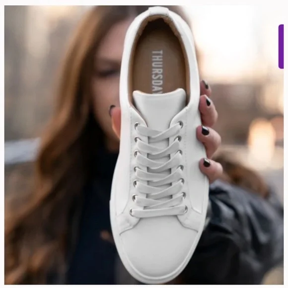 Thursday Boots White Hi Top Trainers Womens Women's Premier High